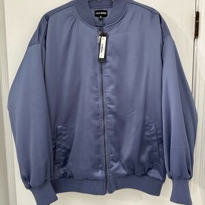 New Steve Madden Slate Blue/Purple Jacket